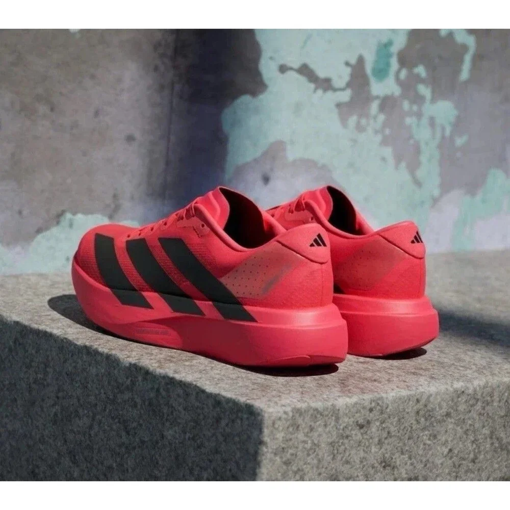 New Adidas Adizero Evo SL “Lucid Red Black” US Men's Size 12 JS4492